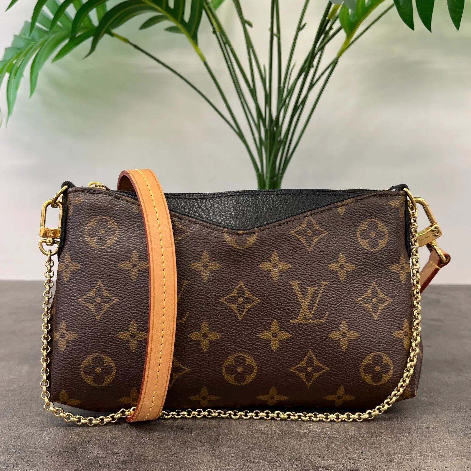 Women's Monogram Pallas Handbag Brown