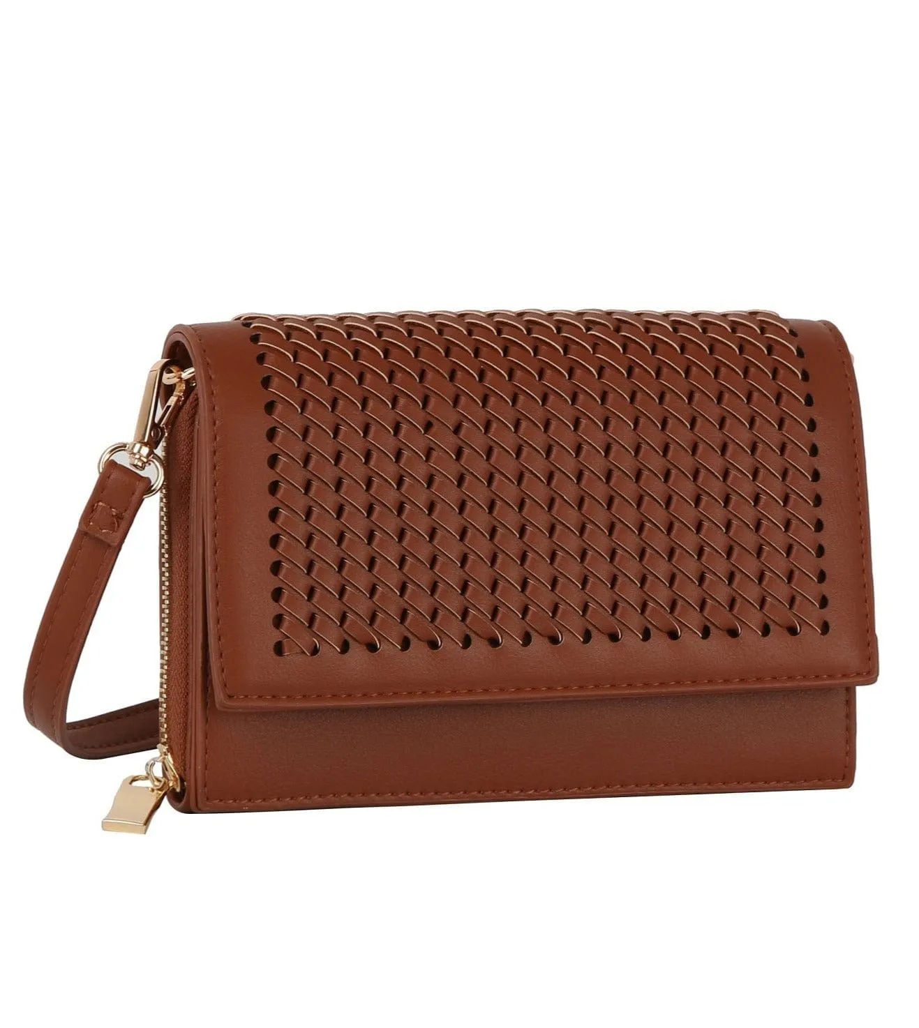 YAE0002 Trisha Woven Crossbody Bag